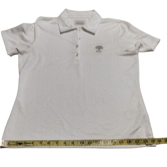 EP Pro Tour Tech Women's White Polyester Golf Polo Athletic T-Shirt Top Size M! - Picture 14 of 14